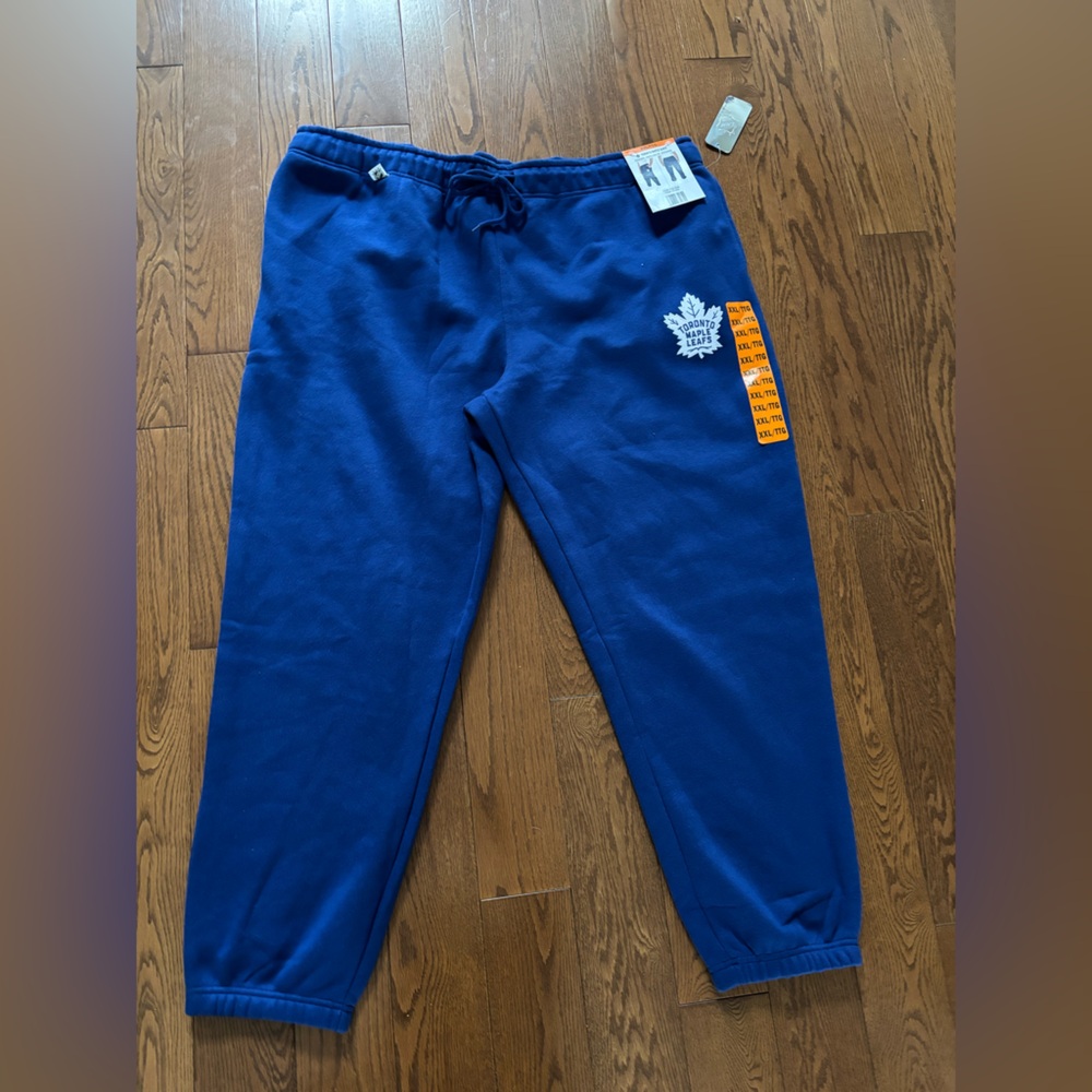 Men's Blue Sweatpants with Drawstring -